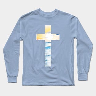 Hopeful Cross Long Sleeve T-Shirt